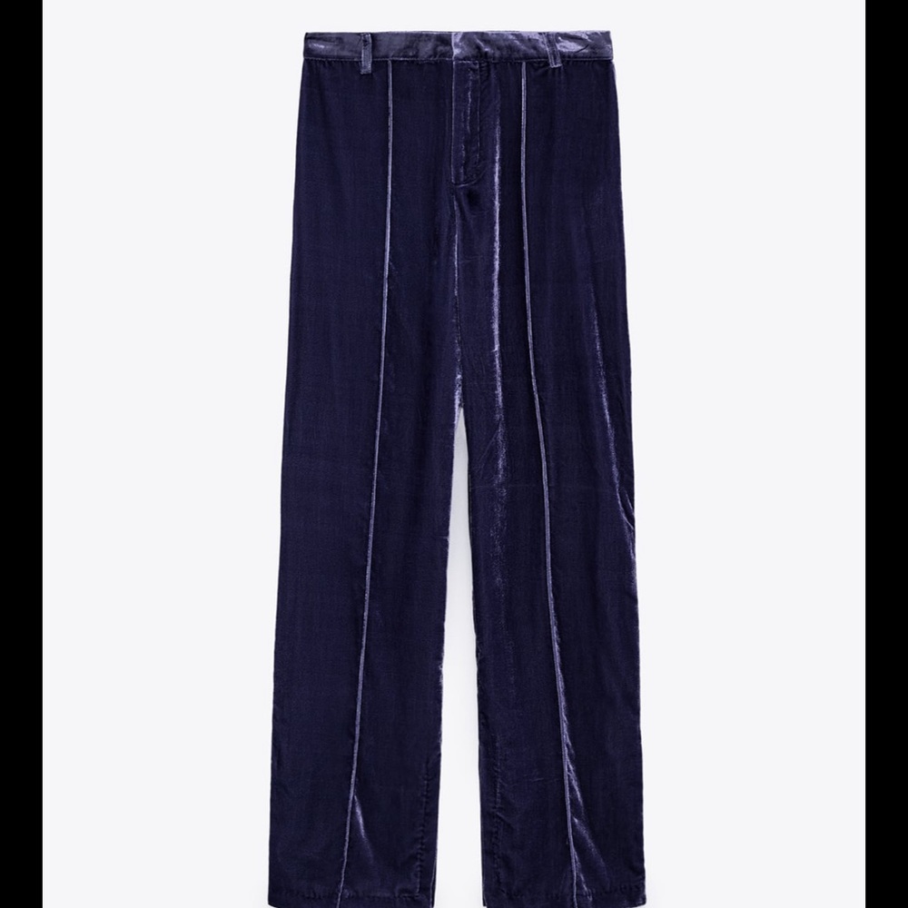 VELVET PANTS